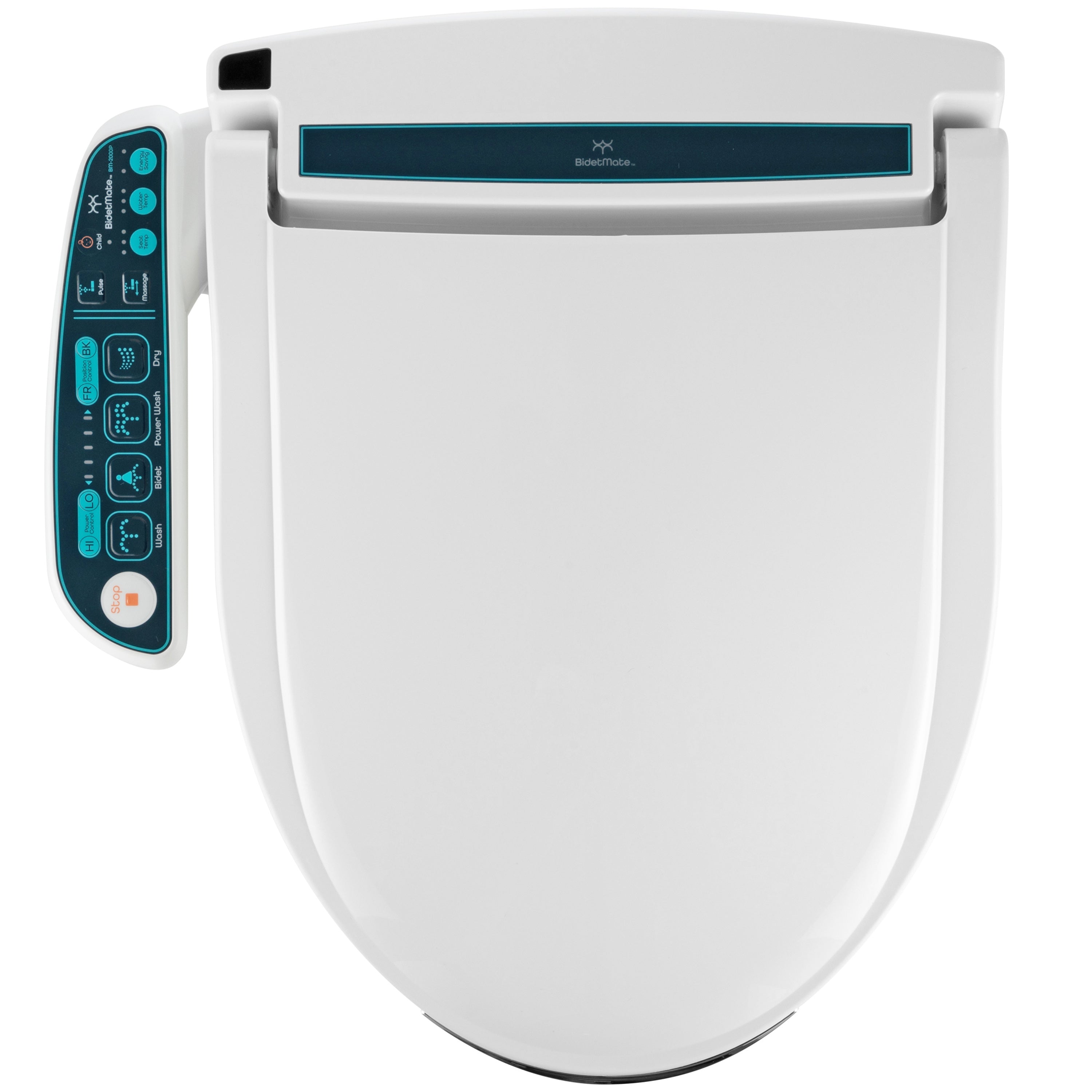 BidetMate 2000 Series electric bidet seat — product photo on a white background (2)