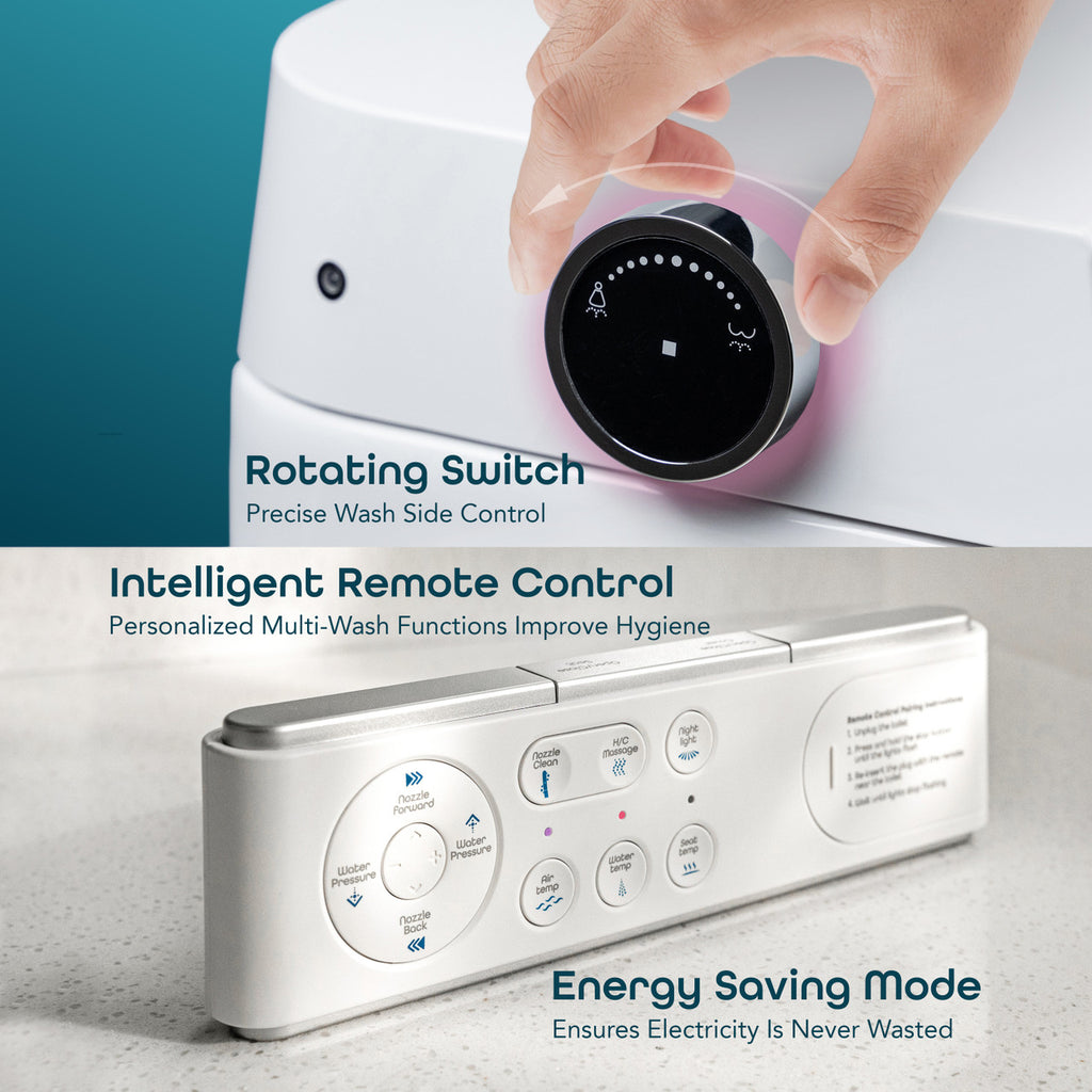BidetMate 6000 Series integrated smart bidet toilet — product photo