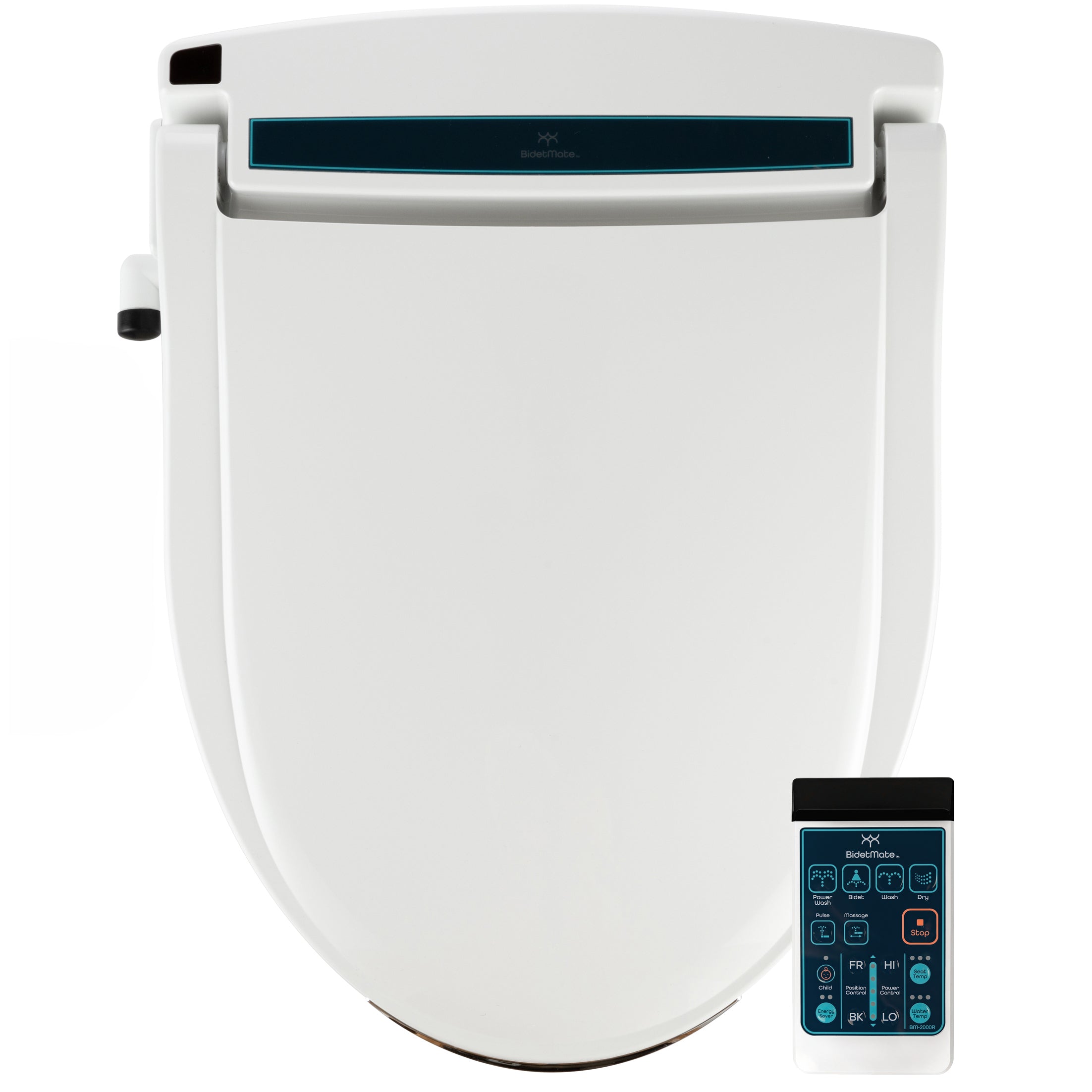 BidetMate 2000 Series electric bidet seat — product photo on a white background (3)